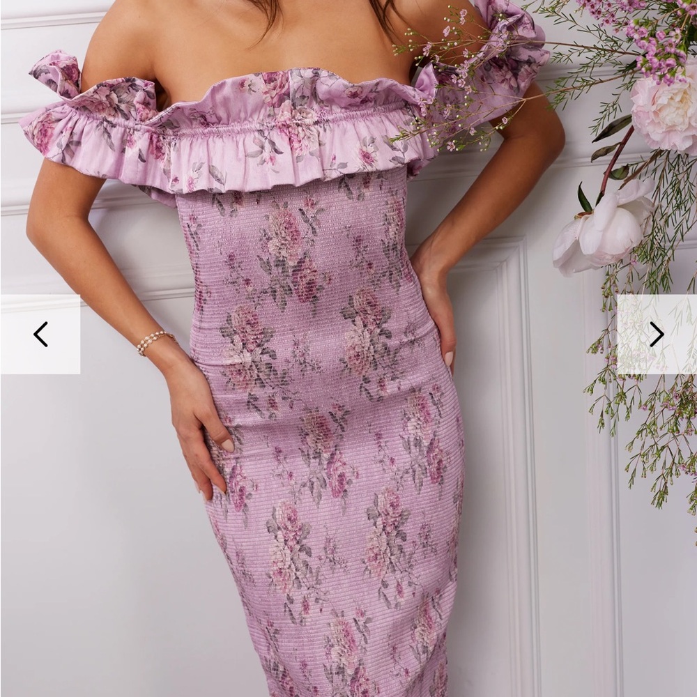 V. Chapman The Lilac Dress in Lilac Tapestry Rose